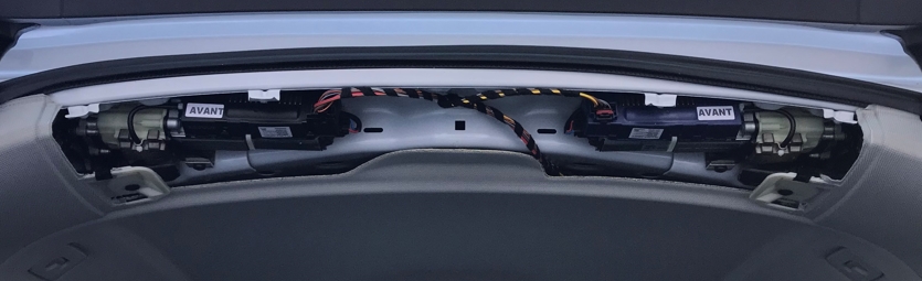 アウディA4アバント リアドライブレコーダー取り付け方法